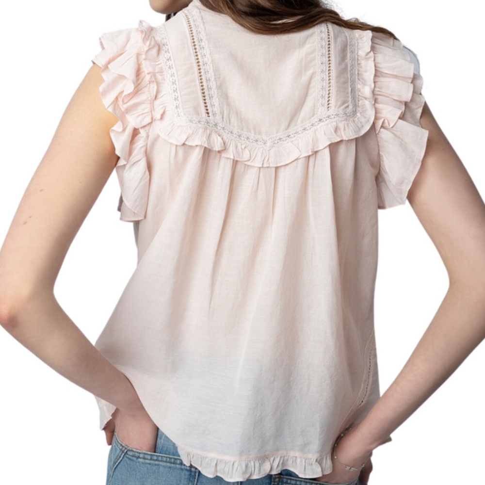 NWOT Zadig & Voltaire Tama Tomboy top - Picture 2 of 10